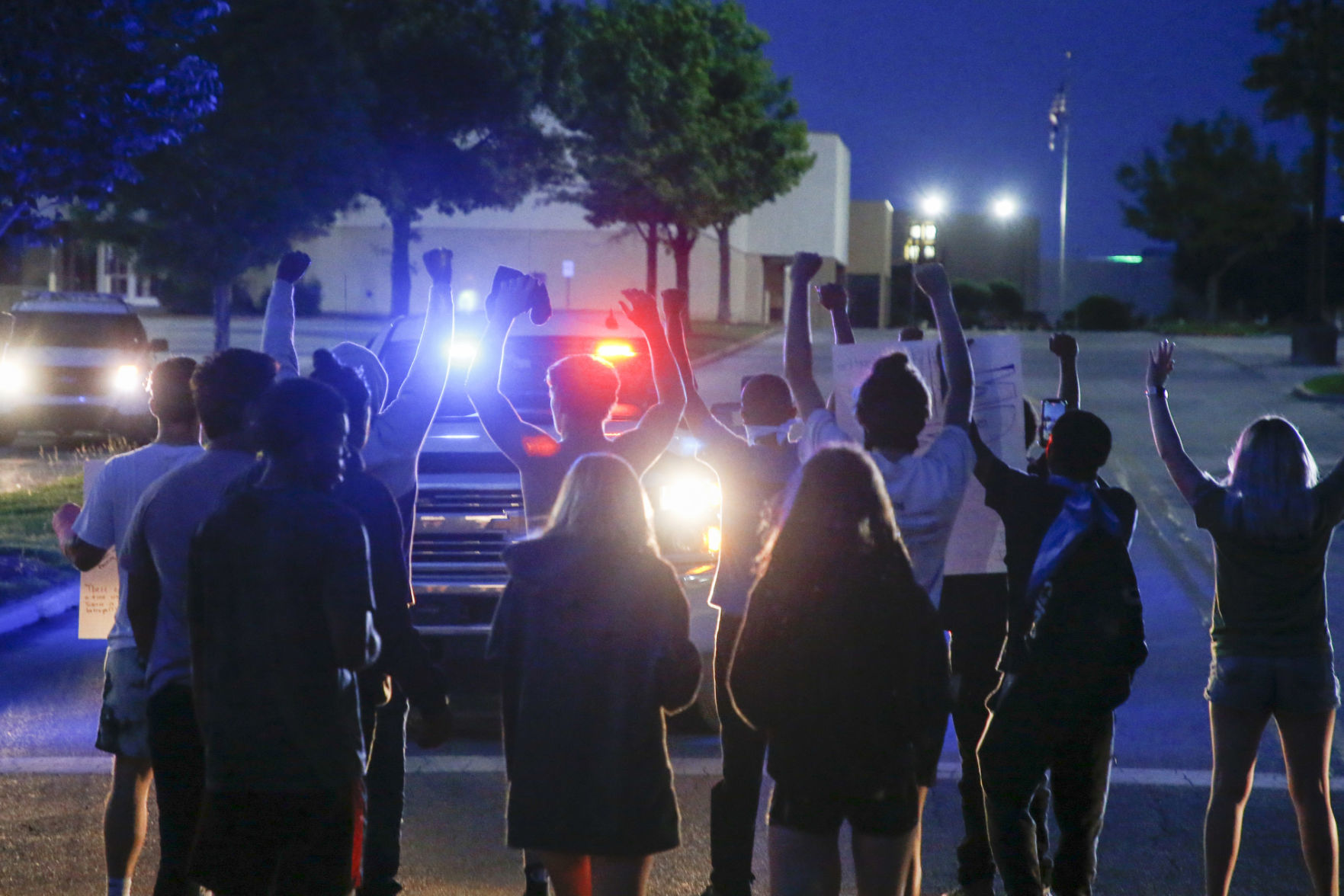 Woodland Hills Protest